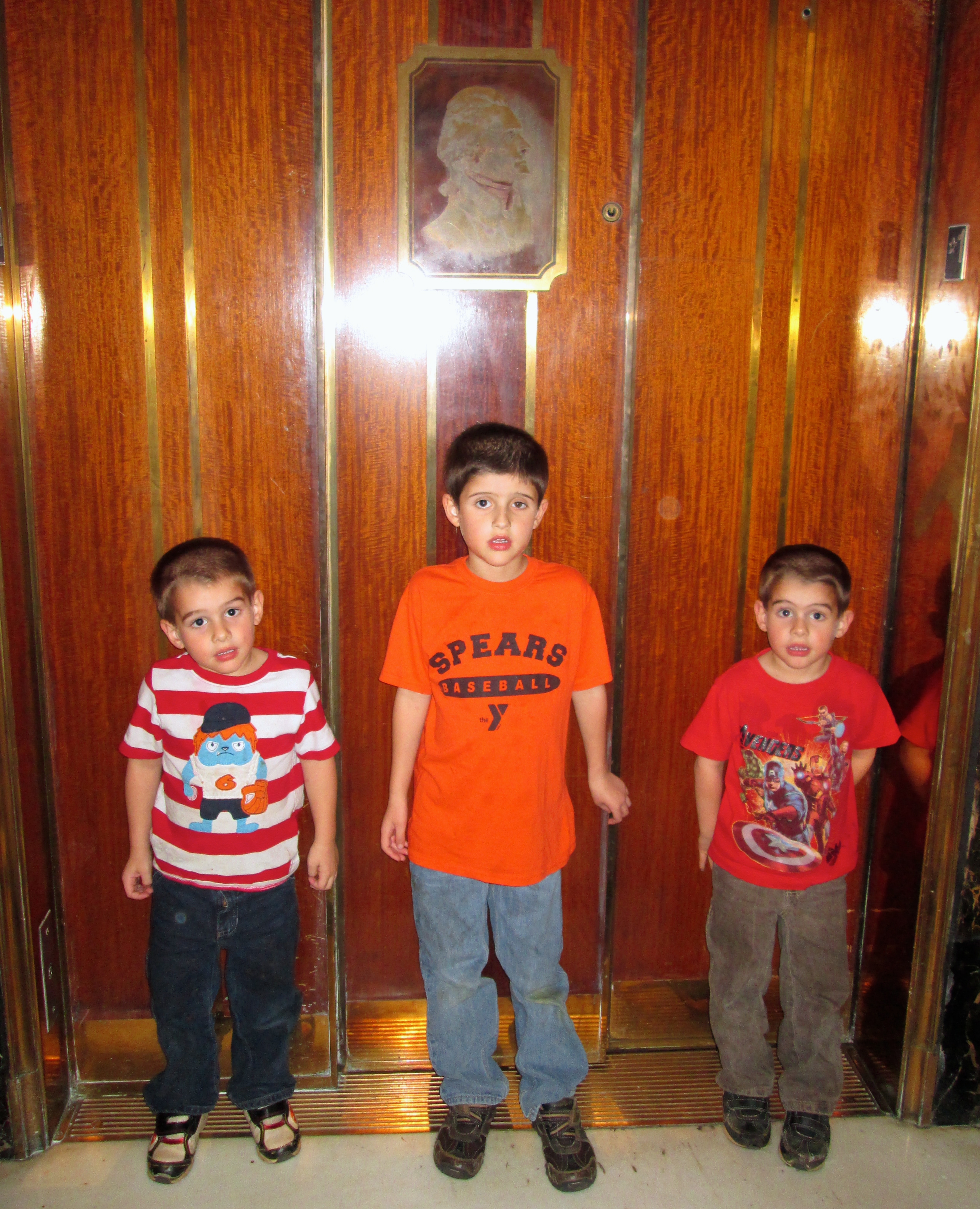 outside elevators