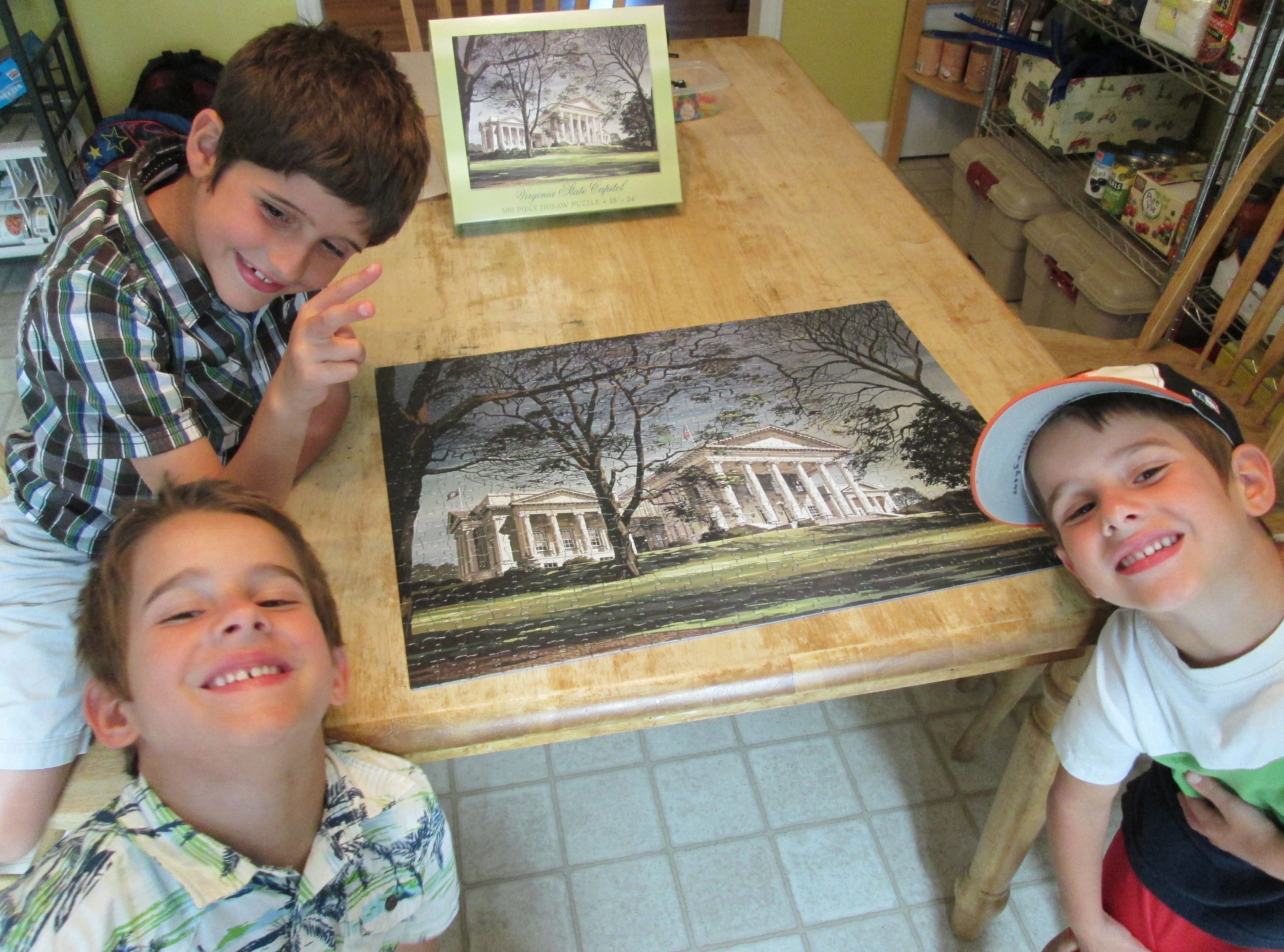 finished puzzle