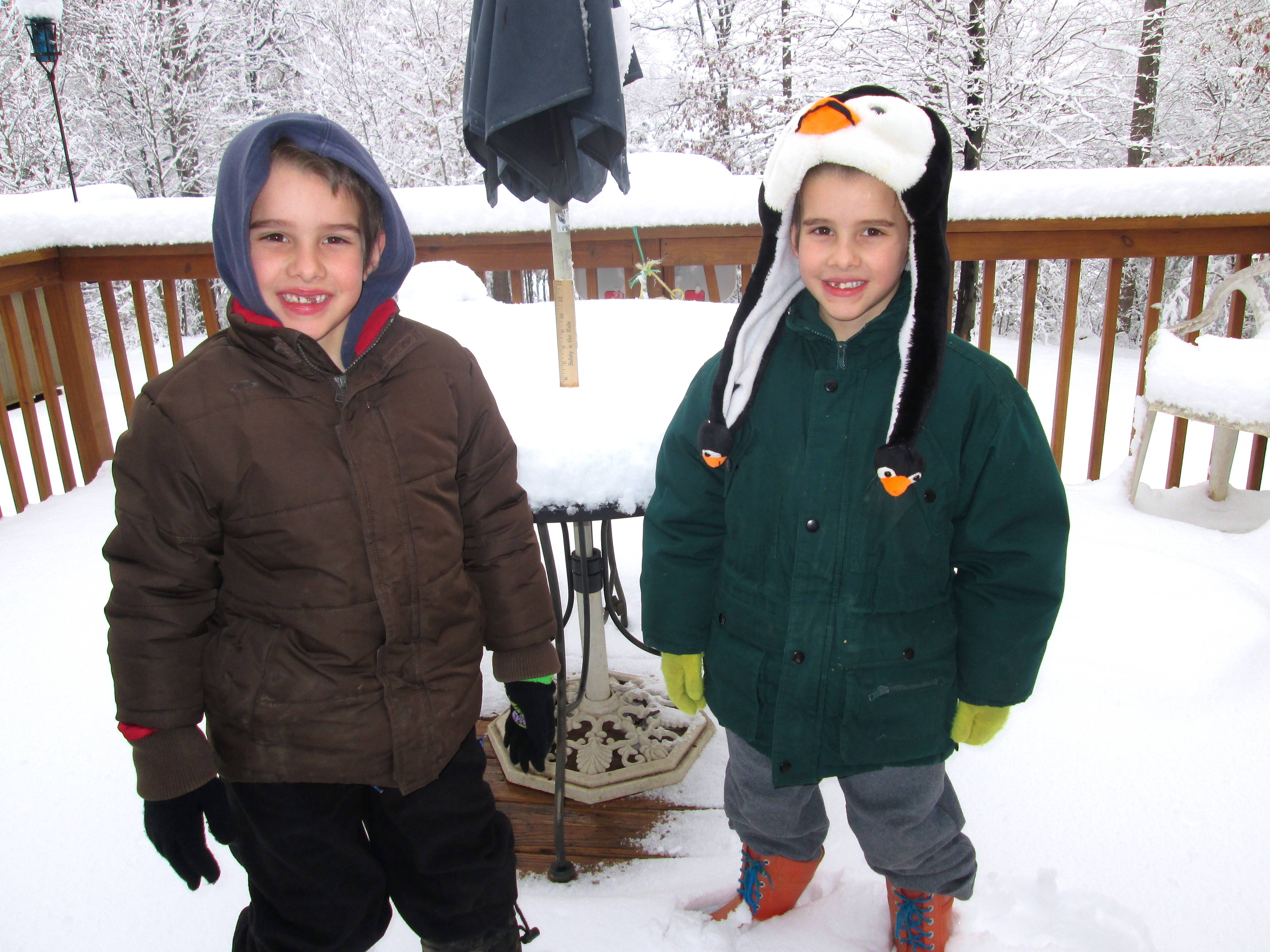 snaggle-tooth snow