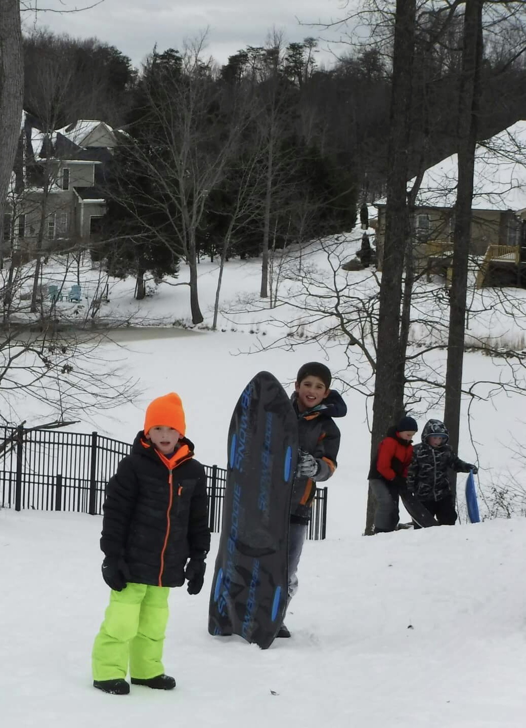sledding